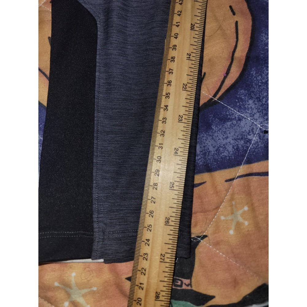 Victoria Secret Stretch Leggings Gray Pink White Pockets Women's Medium - Picture 6 of 13